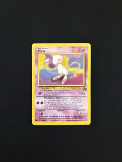 Pokemon TCG Mew Black Star Promo 8 Near Mint/Mint WOTC Vintage 2000 - Image 4