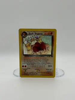Dark Dugtrio 6/82 Team Rocket Holo Rare WOTC Pokemon Card - Image 1