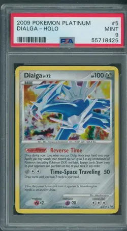 2009 Pokemon Platinum #5 Dialga - Holo PSA 9 *8425 - Image 1