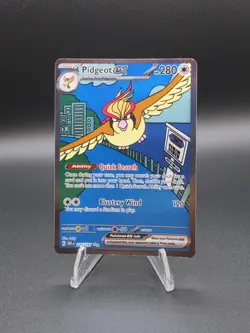 Pidgeot ex 225/197 SV03: Obsidian Flames Special Illustration Rare Pokemon Card - Image 1