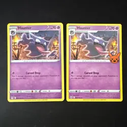 065/196 HAUNTER - Standard + Halloween Stamp Cards - Lost Origin - Pokemon TCG - Image 1