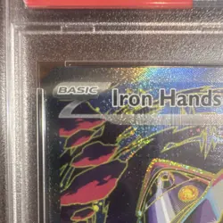 Pokemon Iron Hands ex Special Illustration Rare Holo 154/131 PSA 9 Card - Image 2