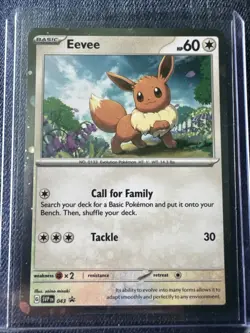 Eevee 043 Sv: Scarlet & Violet Promo Cards Holo - Image 1