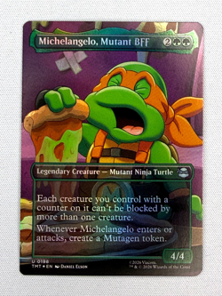 Michelangelo, Mutant BFF (Borderless) Teenage Mutant Ninja Turtles Foil - Image 1