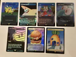 MTG Secret Lair Spongebob Squarepants: Internet Sensation Rainbow Foil Open NM - Image 1