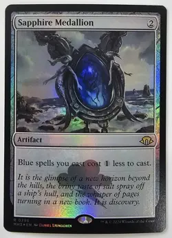 Sapphire Medallion, 0296 (Foil) - MTG: Modern Horizons 3 (MH3) NM - Image 1