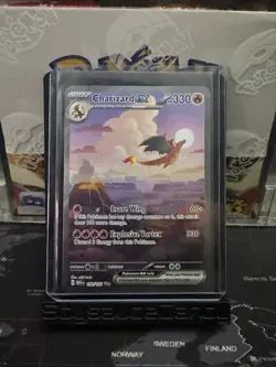 Pokemon Scarlet & Violet 151 Charizard EX 199/165 SIR 🔥 - Image 1