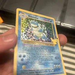 Pokemon Blastoise Base Set Holo Rare Card 2/102 100HP Celebrations - Image 5