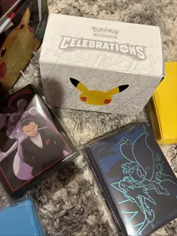 Pokemon Sleeves Tin Lot Charizard Pikachu Accessories - Image 4