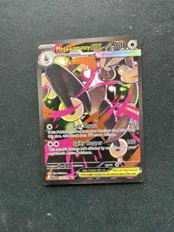 Mega Lopunny ex 128/094 Pokemon Phantasmal Flames Special Illustration Rare NM - Image 1
