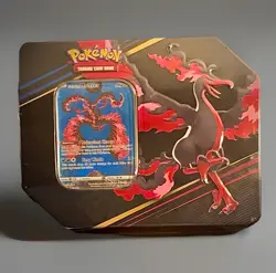Pokemon TCG - Crown Zenith Tin (Galarian Moltres) - Factory Sealed - Image 1