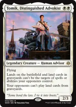 1x Tomik, Distinguished Advokist MTG War Of The Spark NM Magic Regular - Image 1