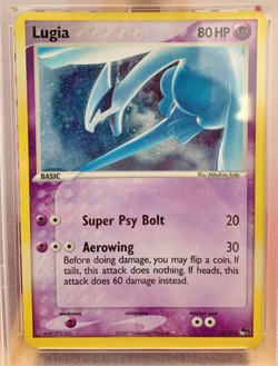 2007 pokemon Lugia # 2 holo pop series 5 PSA 5 - Image 2