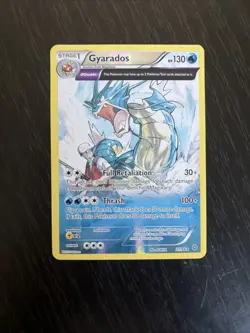 Pokemon TCG XY Ancient Origins Gyarados Holo Rare Card 21/98 LP - Image 1