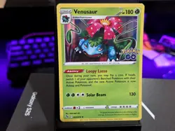 VENUSAUR RARE HOLO HOLO 003/078 POKEMON GO POKEMON NM - Image 1