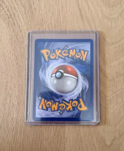 Pokemon FIRE Energy Non-Holo Eye Moduwa Sketch Auto AUTHENTIC - Image 2