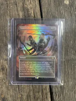 Teferi's Protection FOIL Borderless : MTG : Double Masters 2022 : NM - Image 1