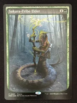 1x MTG Sakura-Tribe Elder (Foil) - WPN & Gateway Promos (WPN) #1 - Magic - Image 3