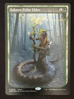 1x MTG Sakura-Tribe Elder (Foil) - WPN & Gateway Promos (WPN) #1 - Magic - Image 5