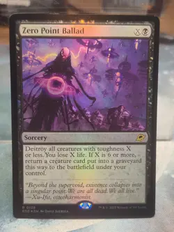 FOIL R 0128 Zero Point Ballad Rare Edge of Eternities MTG EOE Sorcery - Image 1