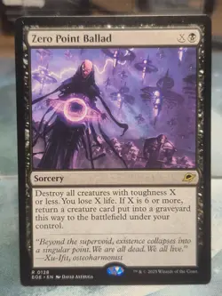 R 0128 Zero Point Ballad Rare Edge of Eternities MTG EOE Sorcery - Image 1