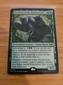 MTG Overlord of the Hauntwoods 0194 Duskmourn M/NM Free UK P&P - Image 1