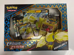 Pokemon TCG Crown Zenith Regieleki V Collection Box Set | Sealed - Image 1