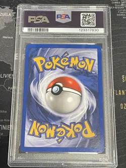Pokemon Neo Genesis Typhlosion Holo PSA 8 First 1st Edition 2000 - Image 3