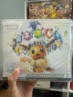 [AUS] Pokemon Scarlet & Violet Prismatic Evolutions Elite Trainer Box *SEALED* - Image 1