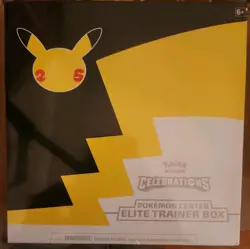 Pokemon 25th Celebrations Pokemon Center ETB Factory Sealed *small tear* picture - Image 1