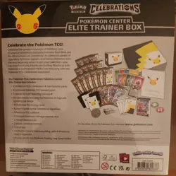 Pokemon 25th Celebrations Pokemon Center ETB Factory Sealed *small tear* picture - Image 2