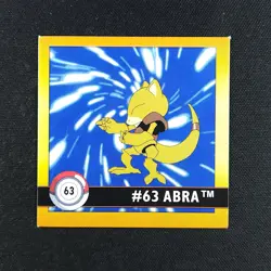Abra 63 - Artbox Series - Pokemon Sticker - Image 1