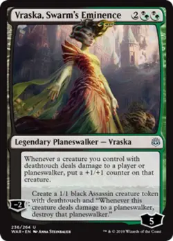 4x Vraska, Swarm's Eminence MTG War Of The Spark NM Magic Regular - Image 1