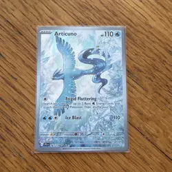 Pokemon TCG Journey Together Articuno 161/159 Illustration Rare Full Art Holo - Image 1