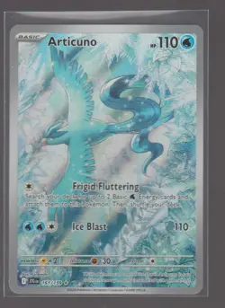 ARTICUNO 161/159 ILLUSTRATION RARE JOURNEY TOGETHER POKEMON HOLO NEAR MINT - Image 1