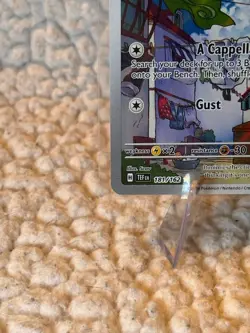 Pokemon TCG Chatot 181/162 SV05: Temporal Forces Illustration Rare Holo - Image 4