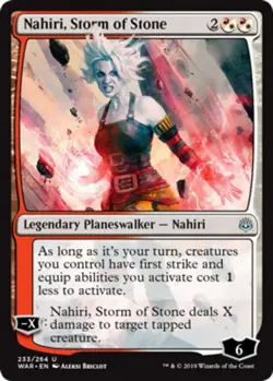 4x Nahiri, Storm of Stone MTG War Of The Spark NM Magic Regular - Image 1