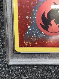 2002 Pokemon League Promo Fire Energy Holo "double Swirl" NM-Mint 8.5 - Image 4