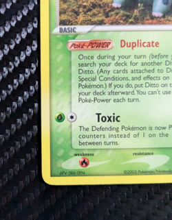 Ditto Bulbasaur 36/113 Delta Species Regular LP Vintage 2005 Pokemon TCG - Image 5