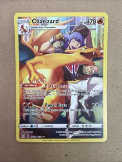 Pokemon SWSH11: Lost Origin Trainer Gallery Charizard (UR) #TG03/TG30 (Hol NM - Image 2