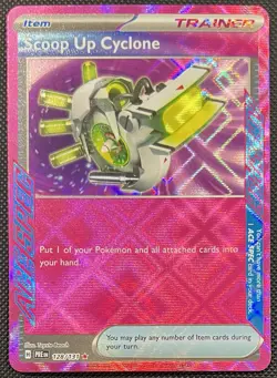 2025 Pokemon Scoop Up Cyclone 128/131 Prismatic Evolutions Ace Spec NM - Image 1