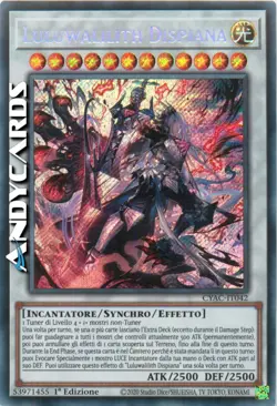 LULUWALILITH DISPIANA (Despian Luluwalilith) Segreta • CYAC IT042 • 1Ed • Yugioh - Image 1