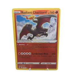 Radiant Charizard 020/159 Radiant Rare Crown Zenith Pokemon TCG Card NM - Image 1