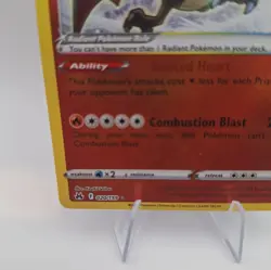 Radiant Charizard 020/159 Radiant Rare Crown Zenith Pokemon TCG Card NM - Image 2