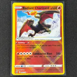 Radiant Charizard - 020/159 - Radiant Rare - Crown Zenith - Pokemon Card - NM/M - Image 1