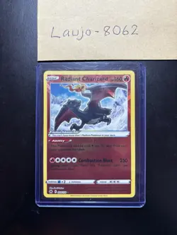 Pokemon TCG Radiant Charizard Crown Zenith Holo Card 020/159 NM/M - Image 1