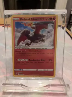 Pokemon TCG Radiant Charizard Crown Zenith Holo Card 020/159 NM/M Condition - Image 1