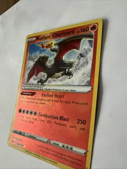 Pokemon TCG Radiant Charizard Crown Zenith Holo Card 020/159 NM/M - Image 3