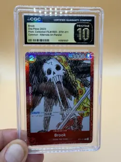 Film RED Premium Collection Brook ST01-011 CGC 10 PRISTINE One Piece Tcg - Image 1