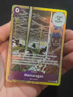 One Piece Adventure on Kami's Island Mamaragan OP15-078 Super Rare SR NM - Image 2